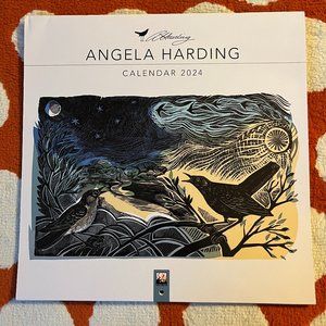 2024 Angela Harding hanging wall art nature animal calendar